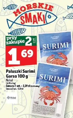 Topaz Paluszki surimi Garso Nickel oferta