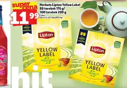 Topaz Herbata Lipton Yellow Label oferta