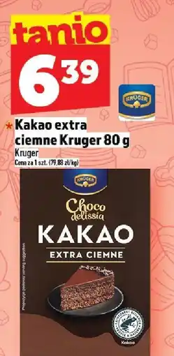 Topaz Kakao extra ciemne Kruger oferta