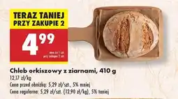 Biedronka Chleb orkiszowy z ziarnami, 410 g oferta