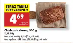 Biedronka Chleb cale ziarno 300 g oferta