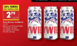 Biedronka Piwo Żywiec 6x500 ml oferta