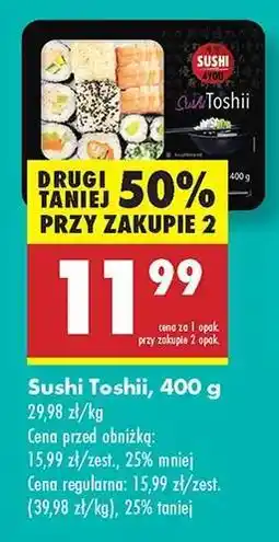 Biedronka Sushi Toshii 400 g oferta