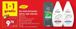 Biedronka Żel pod prysznic Dove, 400-450 ml oferta