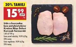 Biedronka Udo z kurczaka bez antybiotyków Kraina Mięs Select Kurczak farmerski oferta