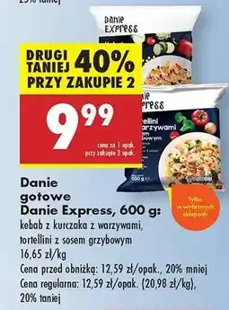 Biedronka Danie Express, 600 g oferta
