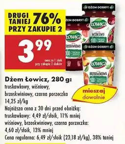 Biedronka Dżem Łowicz, 280 g oferta