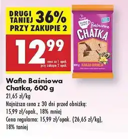 Biedronka Wafle Baśniowa Chatka, 600 g oferta