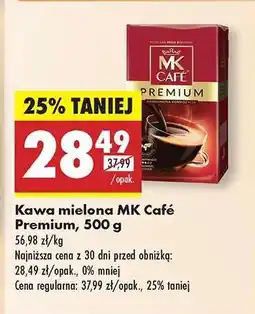 Biedronka Kawa mielona MK Café Premium , 500 g oferta