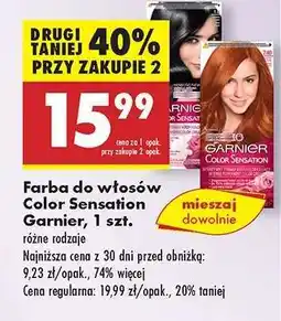 Biedronka Farba do włosów Color Sensation Garnier, 1 szt oferta