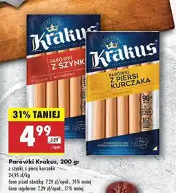 Biedronka Parówki Krakus, 200 g oferta