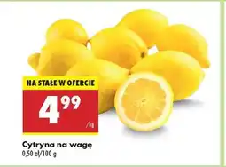 Biedronka Cytryna na wage oferta