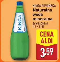 ALDI Woda mineralna Kinga Pienińska oferta