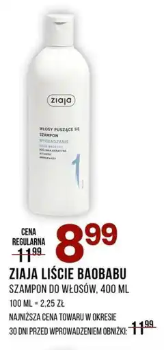 Drogerie Natura Szampon Ziaja oferta
