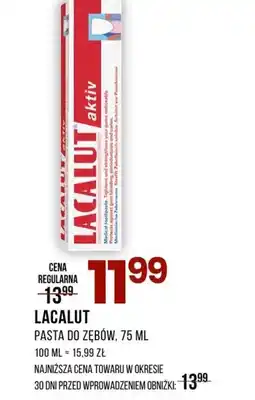 Drogerie Natura Pasta do zębów Lacalut oferta