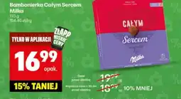 Delikatesy Centrum Bombonierka Milka oferta
