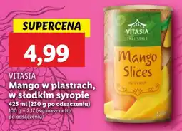 Lidl Mango w puszce Vitasia oferta