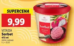 Lidl Sorbet Vitasia oferta