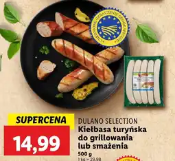 Lidl Kiełbasa Dulano Selection oferta