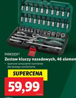 Lidl Zestaw kluczy nasadowych Parkside oferta