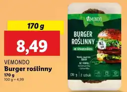 Lidl Burger wegański Vemondo oferta