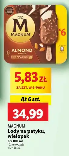 Lidl Lody Algida oferta