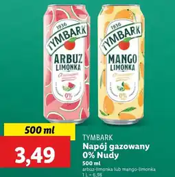 Lidl Napój gazowany Tymbark oferta