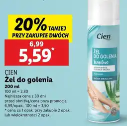Lidl Żel do golenia Cien oferta