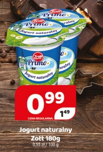 Delfin Jogurt naturalny Zott 180g oferta