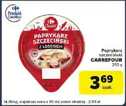 Globi Paprykarz szczeciński z łososiem Carrefour Classic oferta