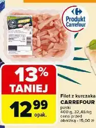 Carrefour Filet z piersi kurczaka paski Carrefour oferta