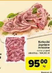 Carrefour Kotlet jagnięcy mrożony oferta