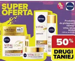 Carrefour Krem do twarzy ujędrniający spf30 Nivea Vital Soja oferta