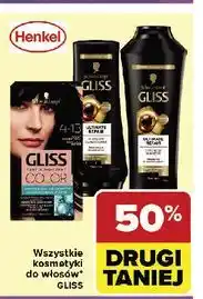 Carrefour Krem koloryzujący do włosów 4.13 ciemny chłodny brąz Gliss Kur Care & Moisture Color oferta