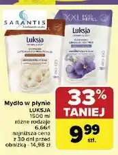 Carrefour Mydło w płynie linseed & rice milk Luksja Creamy oferta