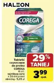 Carrefour Tabletki do czyszczenia protez Corega Tabs oferta