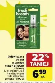 Carrefour Odświeżacz do ust spearmint Fresh Breath oferta