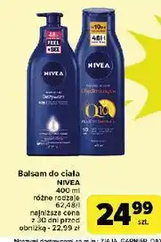 Carrefour Mleczko do ciała ujędrniające Nivea Q10 oferta