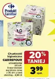 Carrefour Chusteczki higieniczne uniwersalne Carrefour Soft oferta