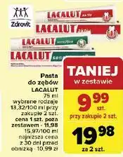 Carrefour Pasta do zębów Lacalut Sensitive oferta