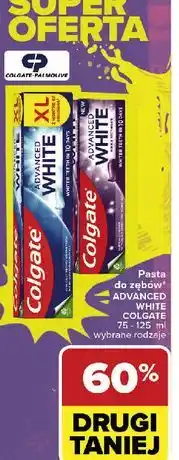 Carrefour Pasta do zębów purple Colgate Advanced White oferta