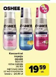 Carrefour Koncentrat red grape-dragonfruit Oshee Vitamin Water oferta