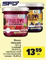 Carrefour Deser jagoda banan z nasionami chia Allnutrition Frulove oferta