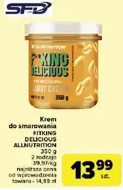 Carrefour Krem orzechowy Allnutrition oferta