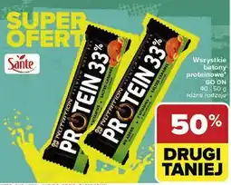 Carrefour Baton proteinowy słony karmel 33% Sante Go On! Protein oferta