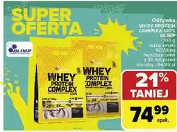 Carrefour Odżywka białkowa Olimp Sport Nutrition Whey Protein Complex 100% oferta