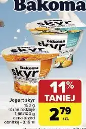 Carrefour Jogurt z chia mango banan Bakoma Skyr oferta