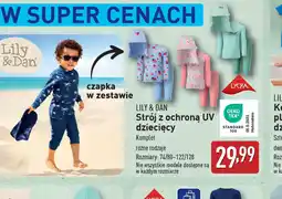 ALDI Strój z ochroną UV dziecięcy Lily & Dan oferta