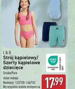 ALDI Strój kąpielowy/Szorty kąpielowe dziecięce oferta