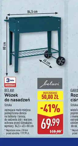 ALDI Wózek do nasadzeń Belavi oferta